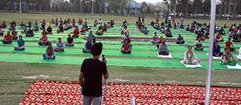 Agri University News- PAU Yoga day Celebration